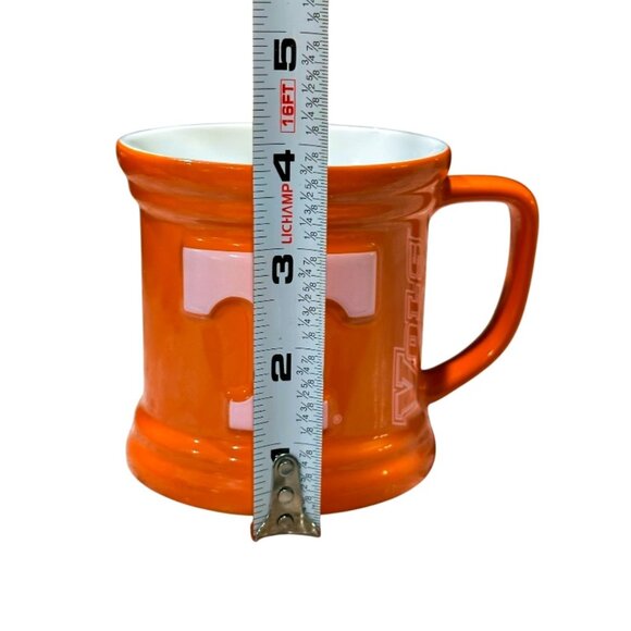 Tennessee Volunteers 3D Logo Coffee Mug Cup Orange White Vols The Encore Group - Picture 6 of 8